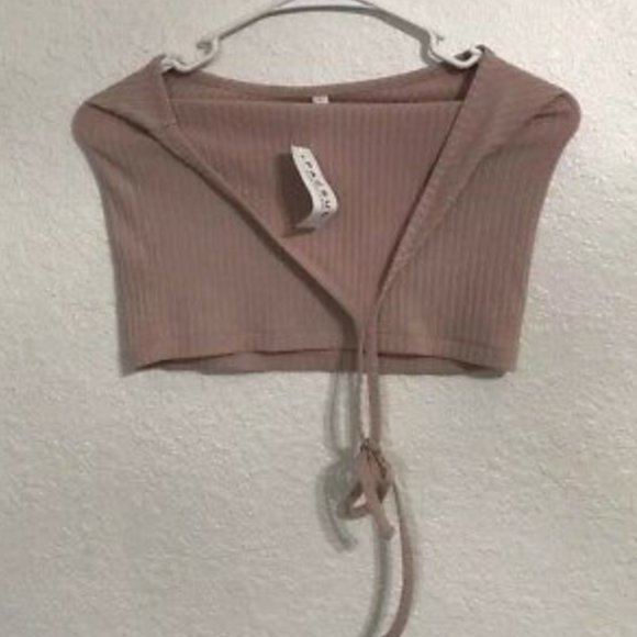 Pacsun Ribbed Crop Top - Picture 2 of 2